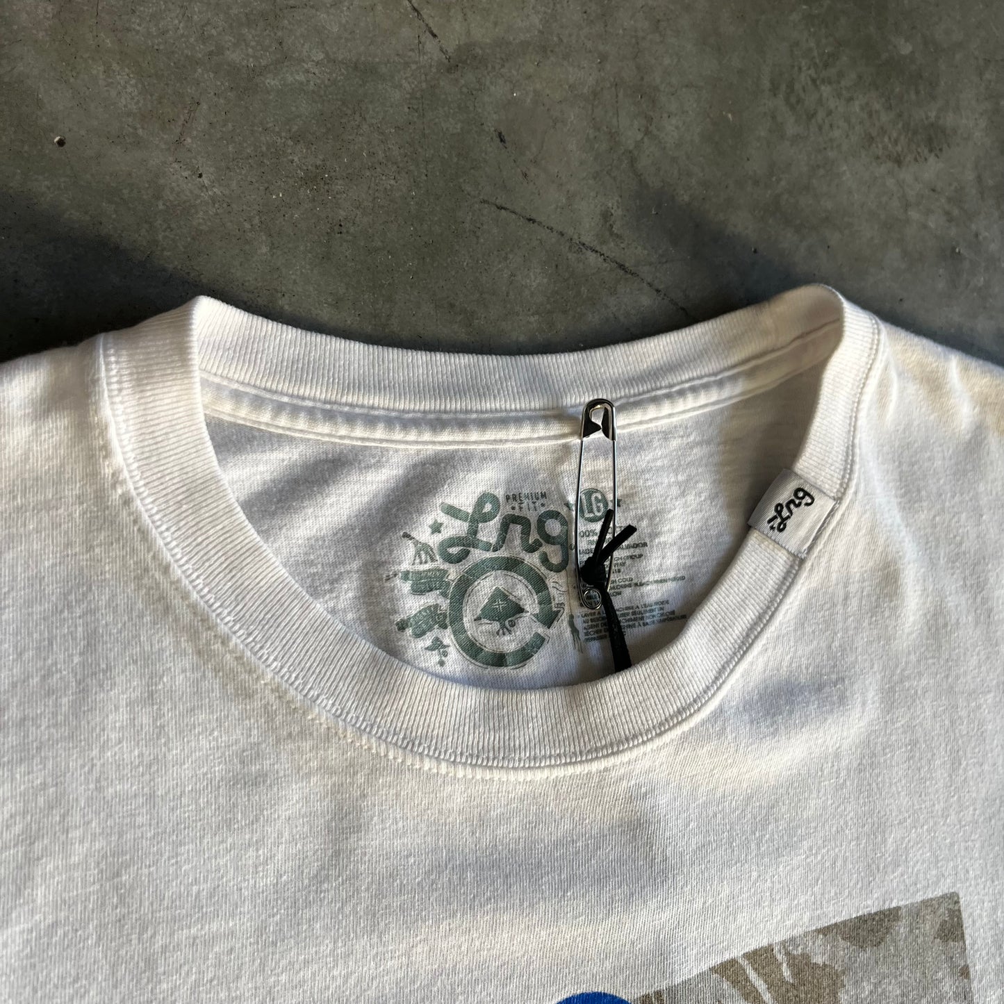 2022 Ass Pizza Star Logo Print Tee