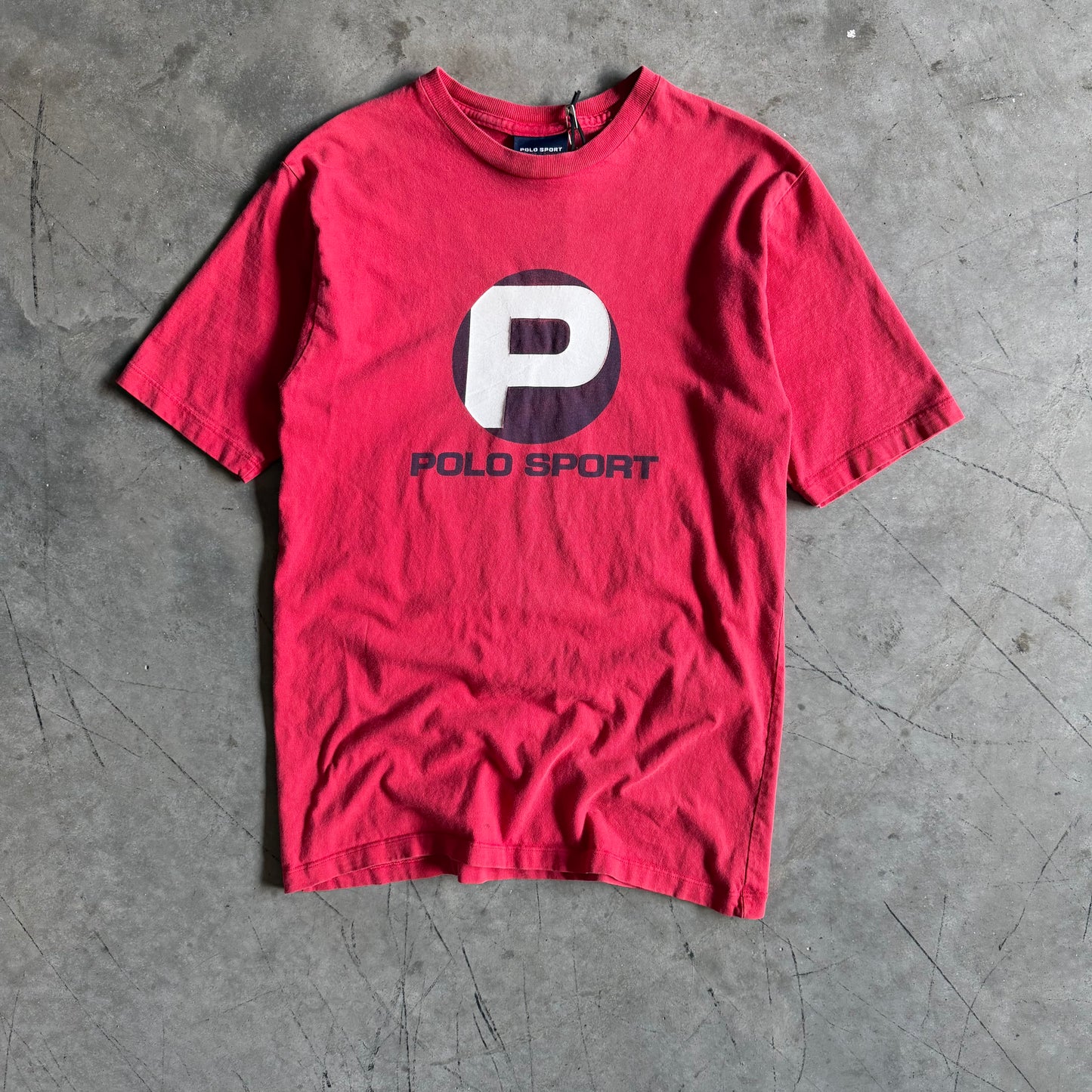 Vintage Polo Sport P Logo Tee