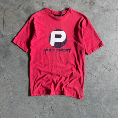 Vintage Polo Sport P Logo Tee