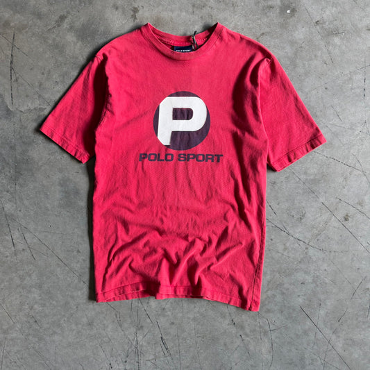 Vintage Polo Sport P Logo Tee