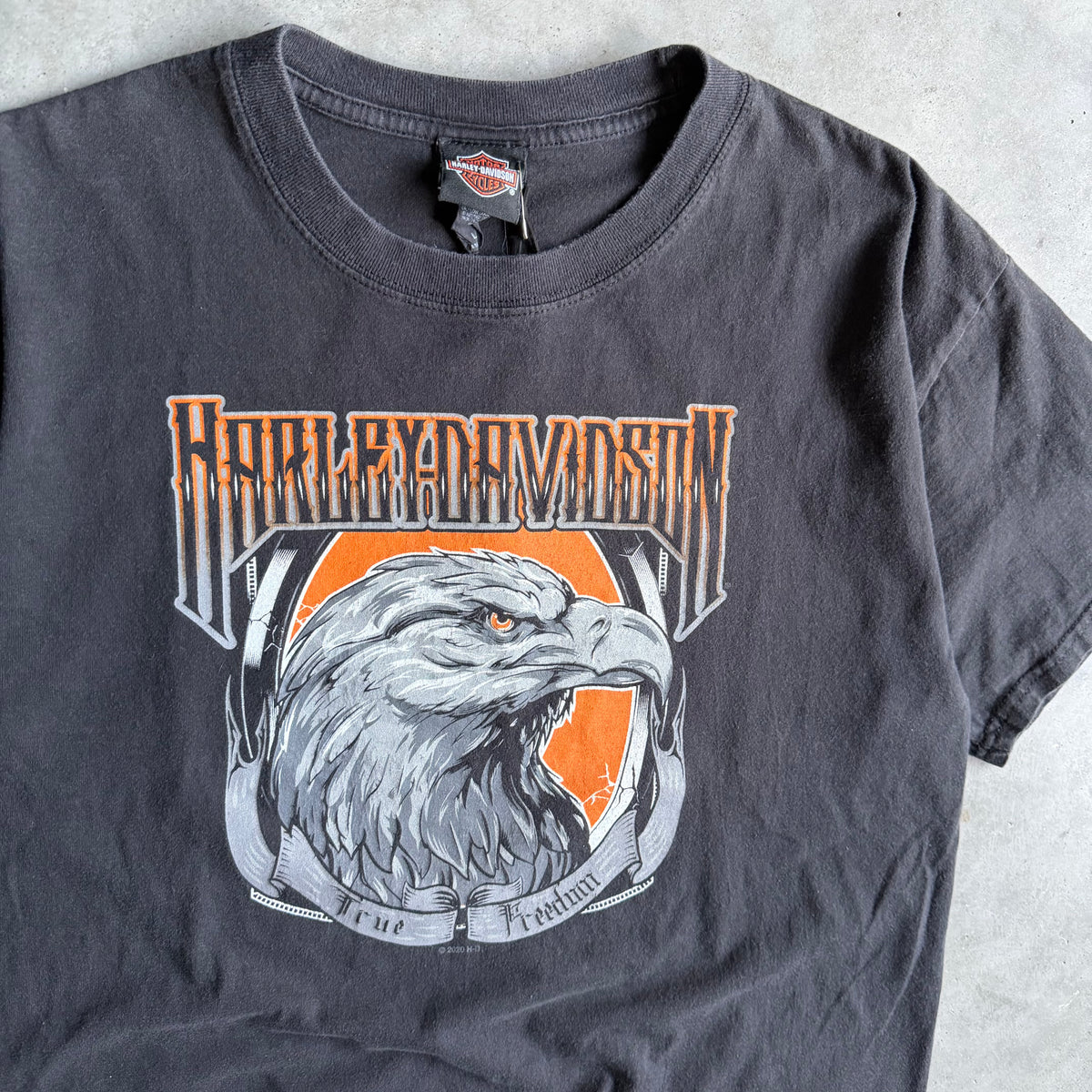 Harley Davidson “True Freedom” Eagle Tee