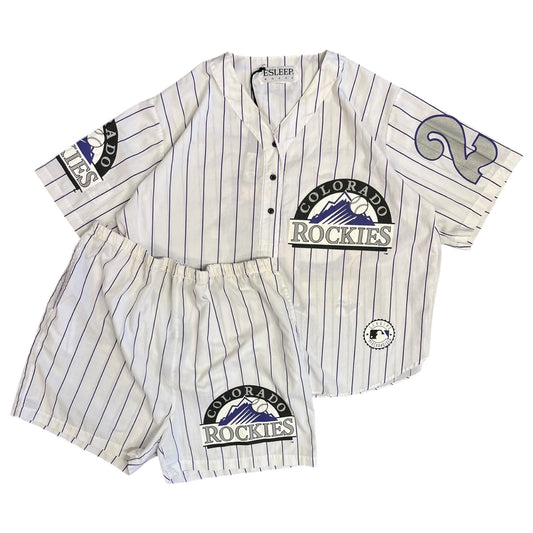 Vintage MLB Colorado Rockies Sleep Set