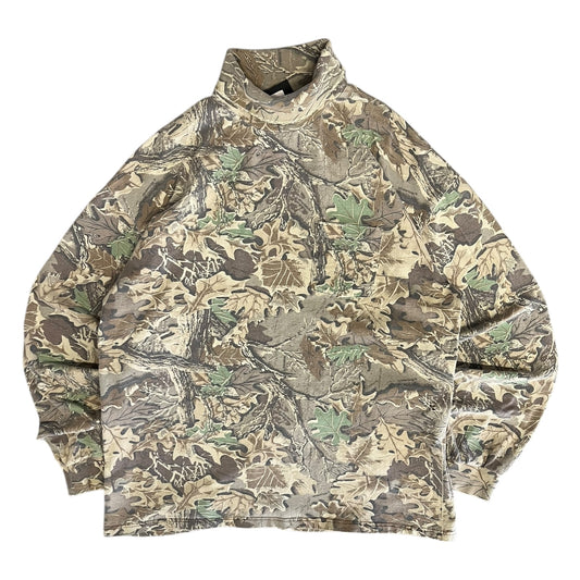 Vintage Sasquatch Advantage Camo Turtle Neck Longsleeve