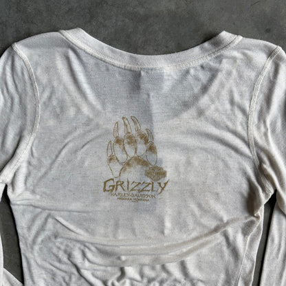 Women’s Harley Davidson Cream Lace Long Sleeve