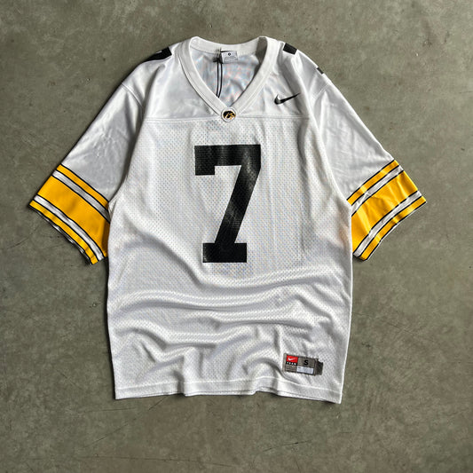 Y2K Iowa Hawkeyes Team Nike #7 Football Jersey
