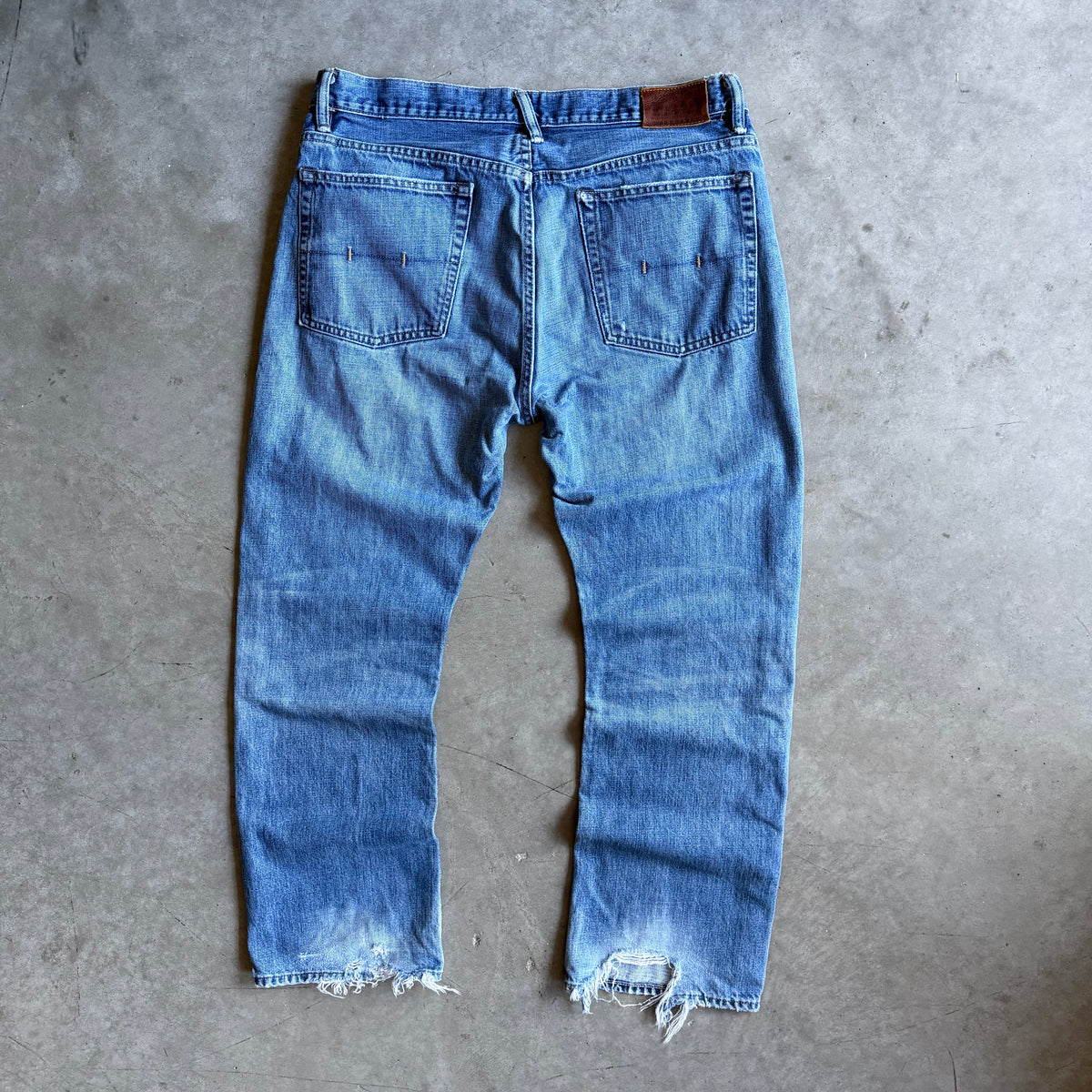 Polo Ralph Lauren Straight Leg Vintage Wash Denim