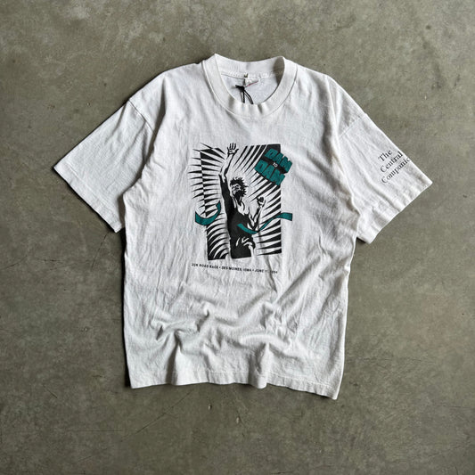 Vintage ‘94 DSM Dam To Dam 20k  Road Race Tee