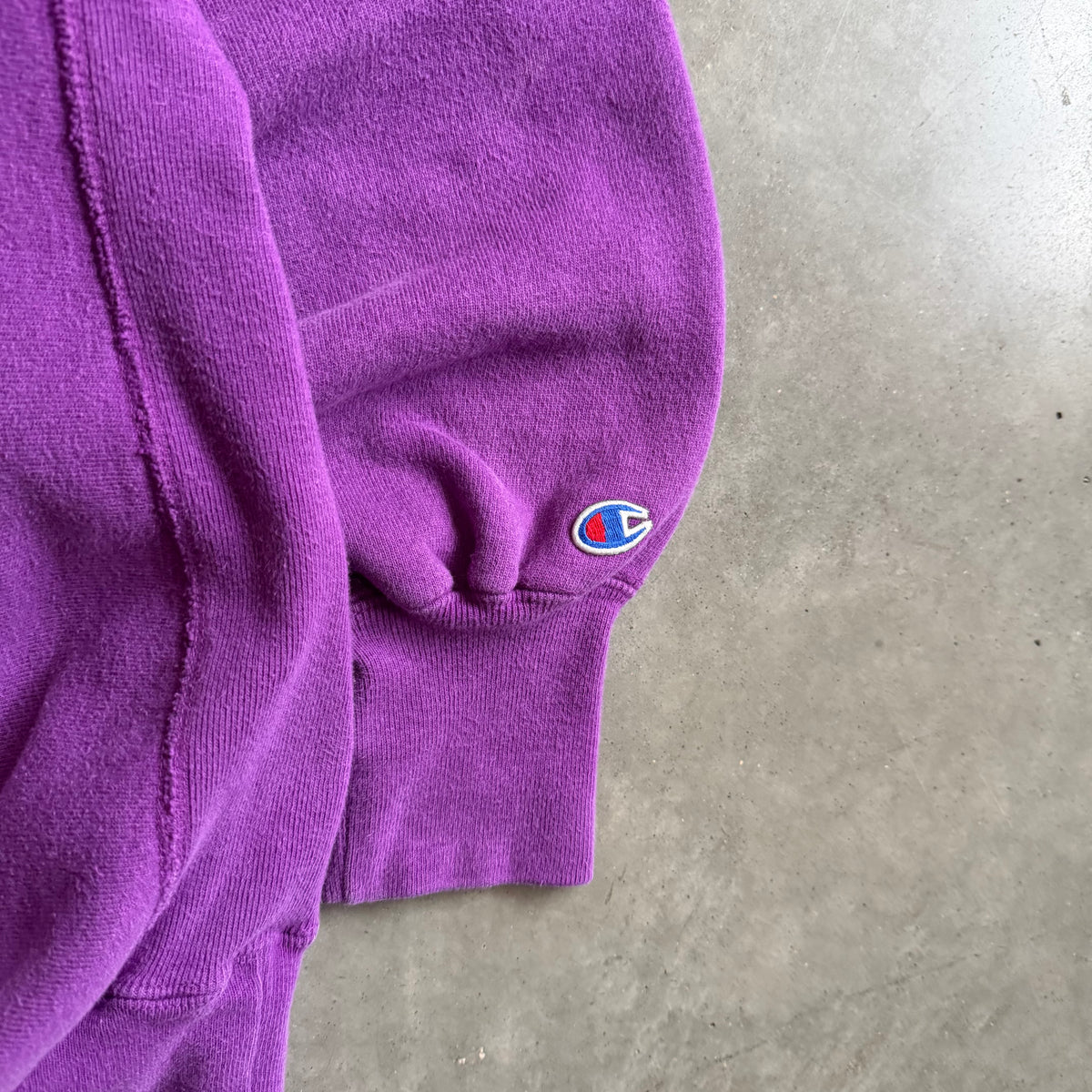 Vintage Champion Reverse Weave “Iowa #73” Purple Sweatshirt