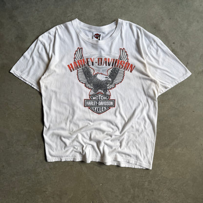 Vintage Bumpus Harley Davidson Eagle & Logo Tee