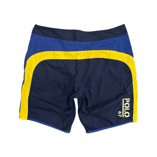 Vintage Polo 67 Navy/Yellow Boardshorts