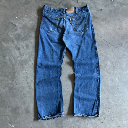 Vintage Orange Tab 517 Levi Denim Jeans