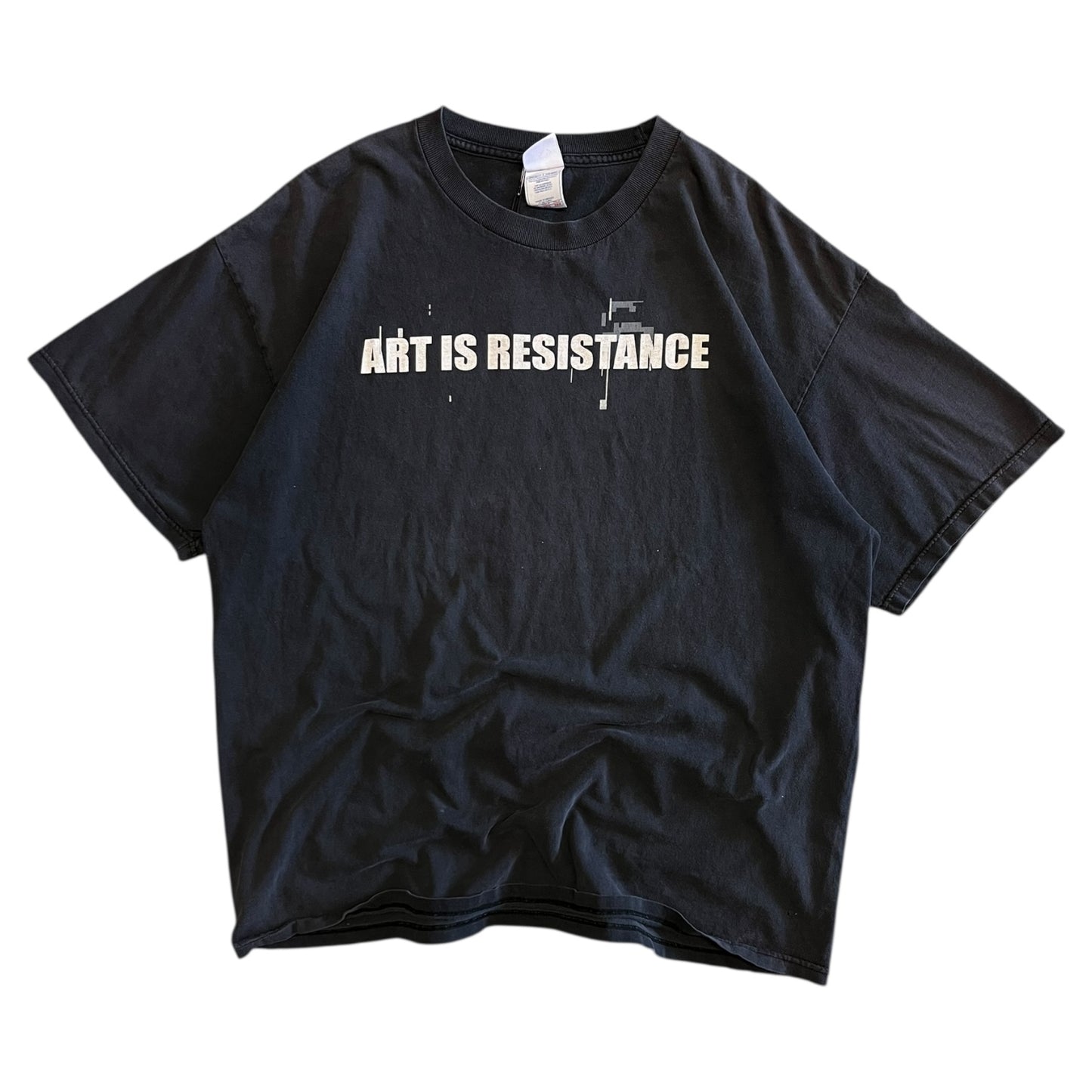 Y2K 2005 Nine Inch Nails Art Is Resistance T Shirt