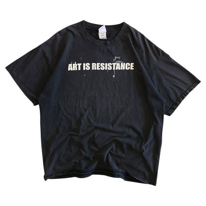 Y2K 2005 Nine Inch Nails Art Is Resistance T Shirt