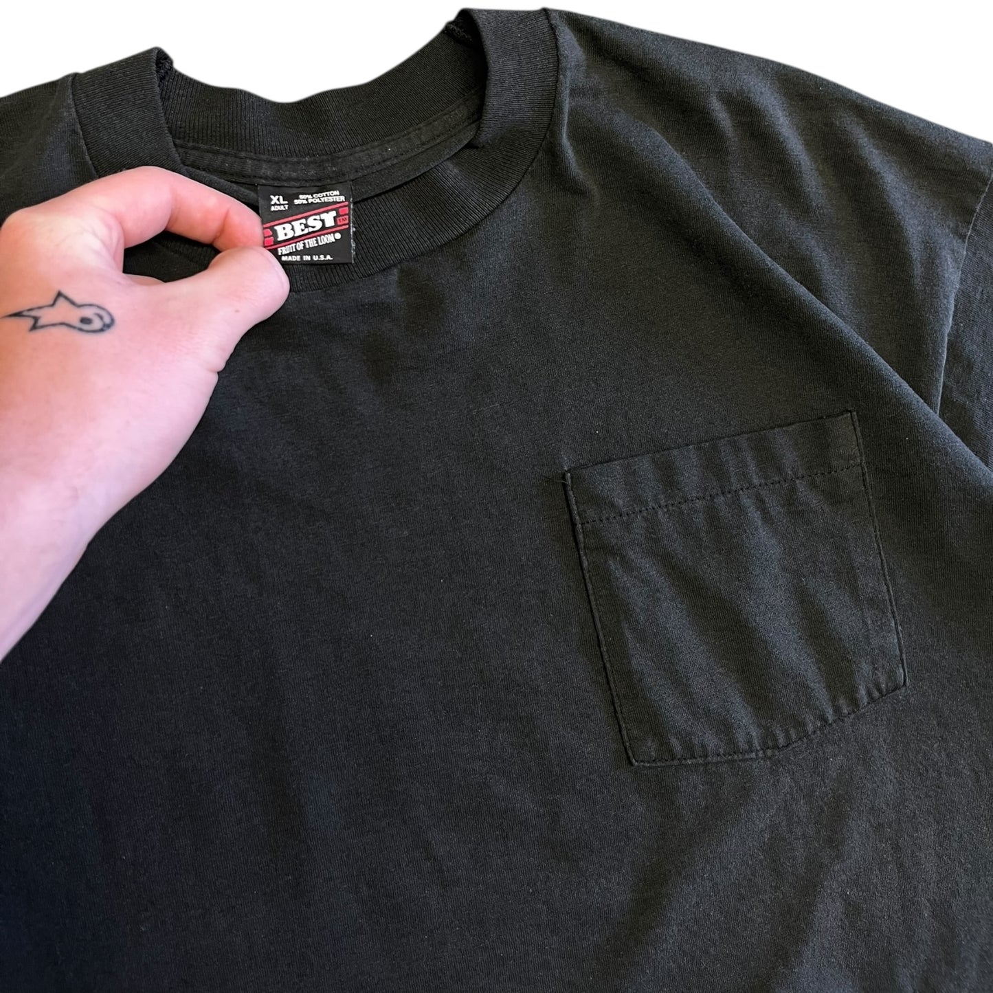 Vintage Valley 8-Ball League Chest Pocket Tee
