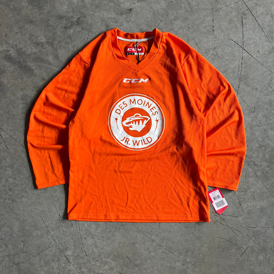 CCM Des Moines Jr. Wild #2 Jersey