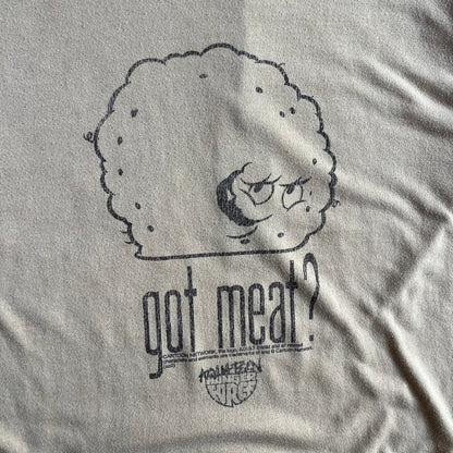 2002 Aqua Teen Hunger Force ‘Got Meat?’ Meatwad Ringer Tee