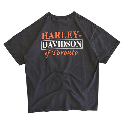 Vintage Harley Davidson Winged Lady Tee