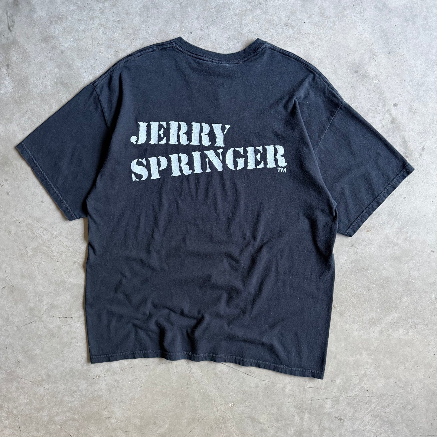 Y2K Jerry Springer TV Show Promo T Shirt