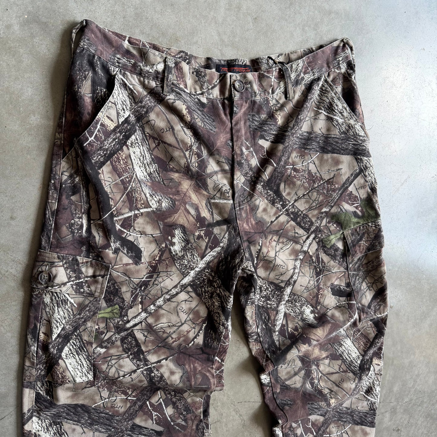 Y2K True Timber HTC Camo Cargo Pants