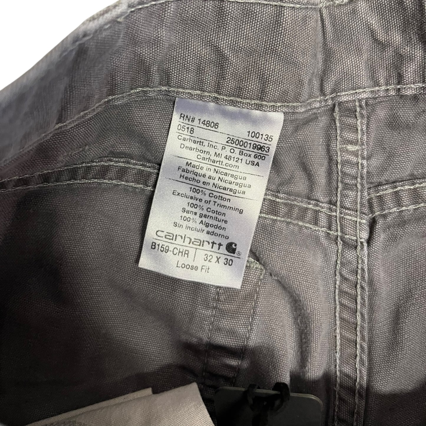 Carhartt ‘B159-CHR’ Loose Fit Carpenter Pants