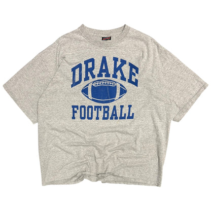 Vintage Drake Football Big Logo Grey Tee