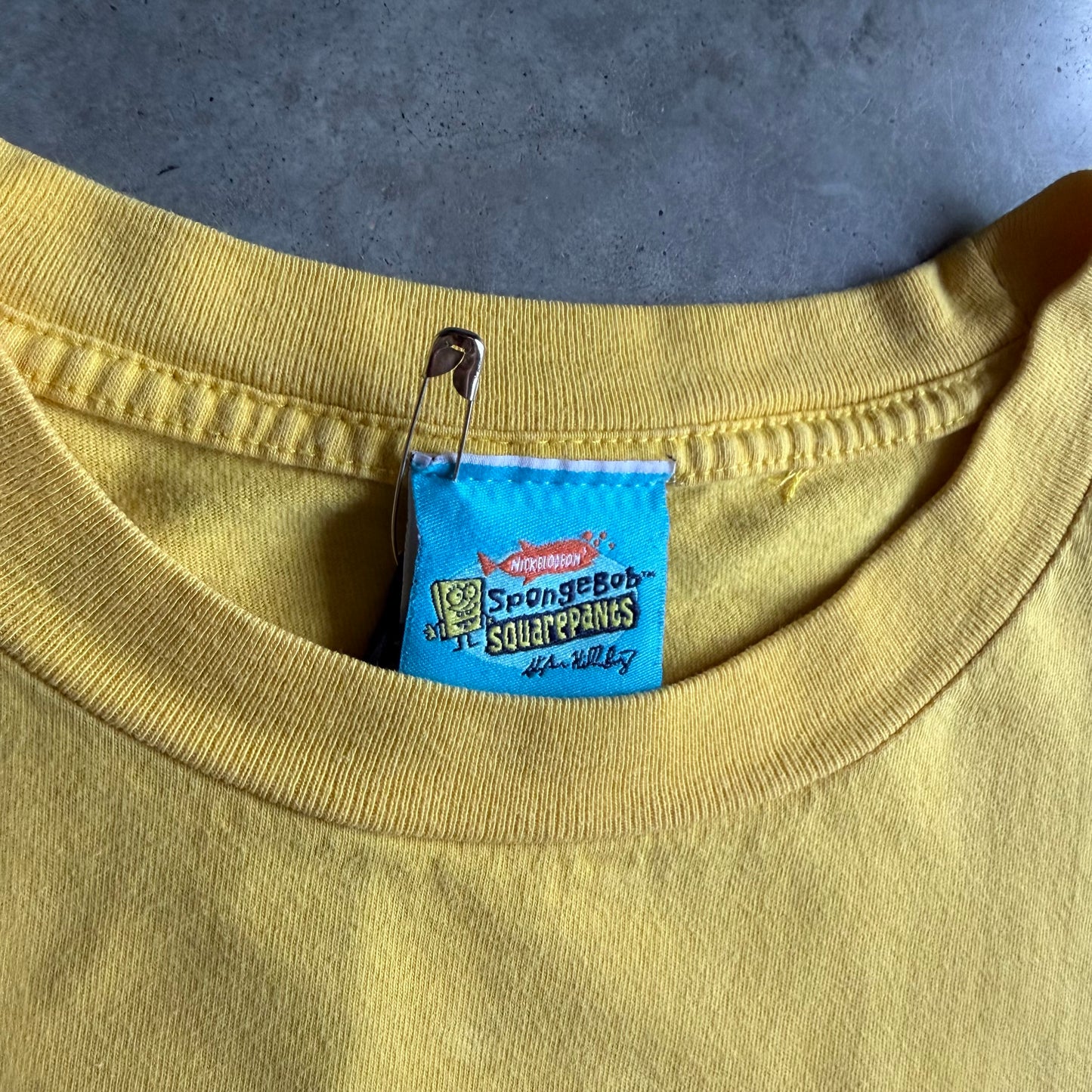 Vintage SpongeBob SquarePants Karate Big Face T Shirt