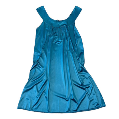Women’s Vintage Dark Teal Slip Dress