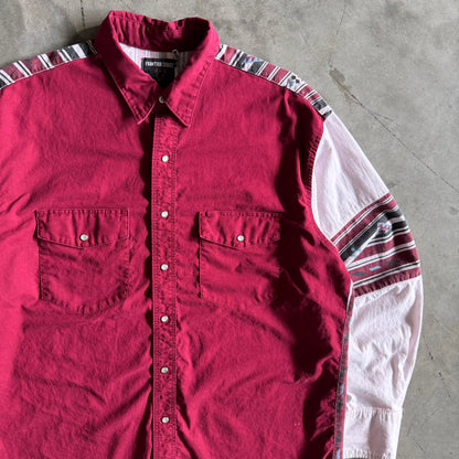 Vintage Frontier Series Western Pearl Snap Shirt