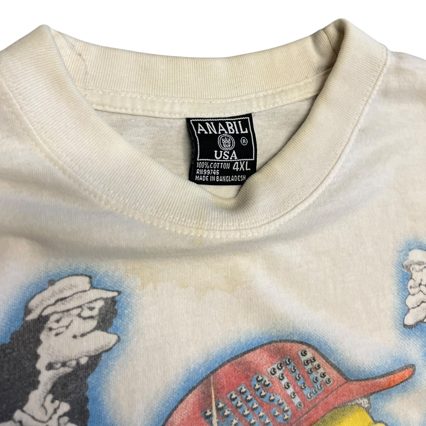 Y2K Simpsons Ed Hardy Tee