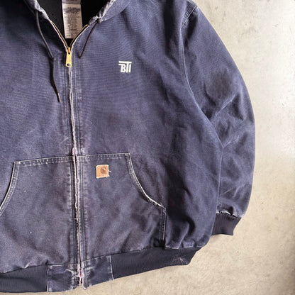 Carhartt ‘J25 MDT’ Thermal Lined Navy Blue Active Jacket w/ Embroidery