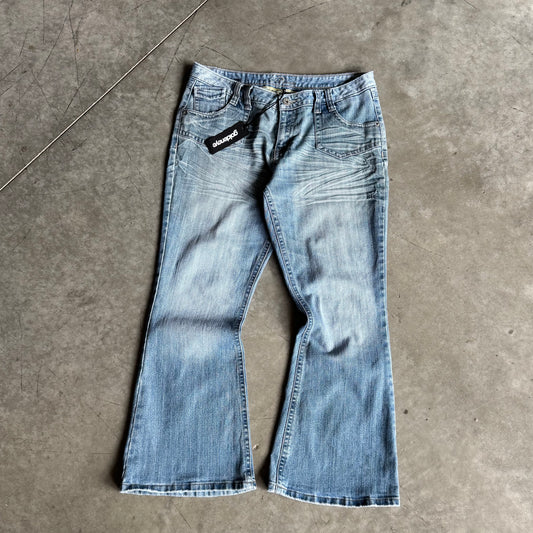 Women’s Y2K Piama Low Rise Flare Jeans