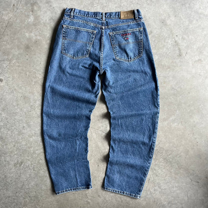 Y2K Tommy Hilfiger Dark Wash Baggy “Freedom” Jeans
