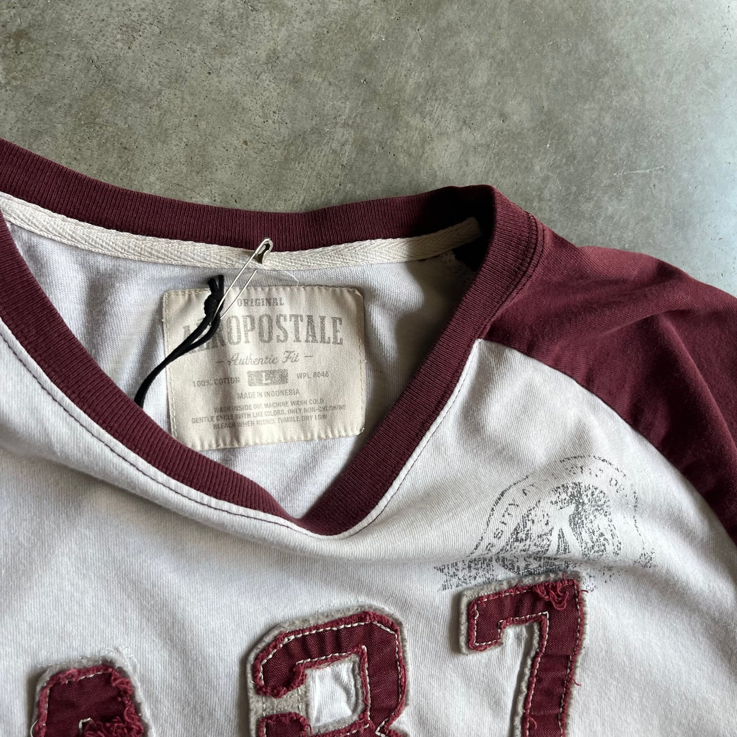 Y2K Aeropostale ‘A87’ Ringer Tee