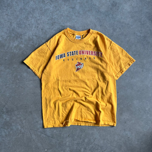 Y2K Gold Iowa State University Cyclones Tee