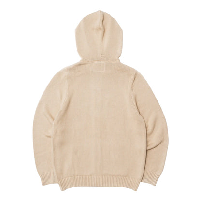 Brigade - El Padre Zip Knit Hoodie (Cream)