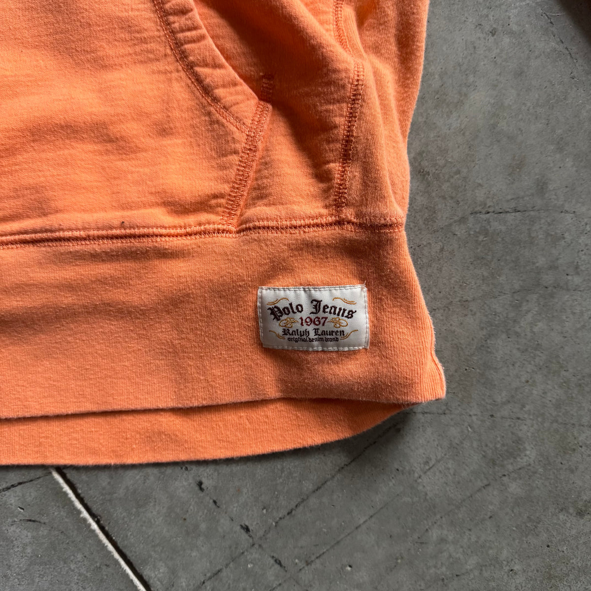 Women’s Y2K Polo Ralph Lauren Tangerine Hoodie