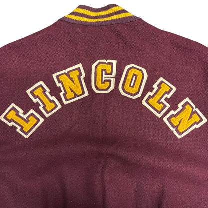 Vintage 1976 Lincoln Railsplitters Varsity Jacket