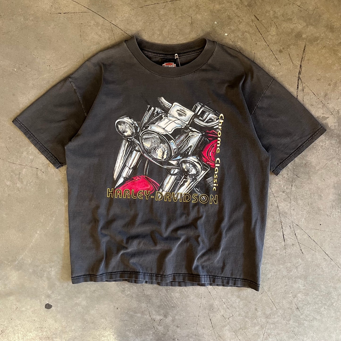 Vintage Harley Davidson Chrome Classic Tee
