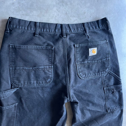 Y2K Carhartt Black Double Knee Carpenter Pants