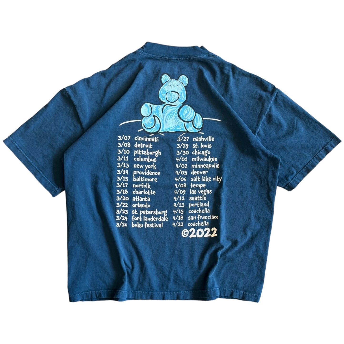 2022 Baby Keem The Melodic Blue Tour T Shirt