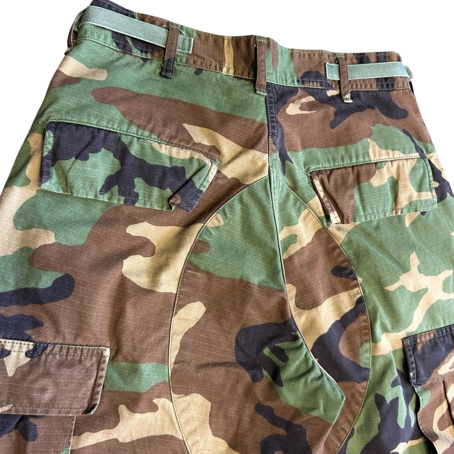 Vintage Army Camo Cargo Pants