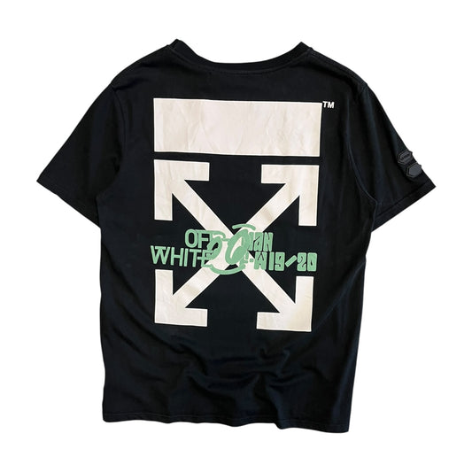 Off White Waterfall Photo Tee