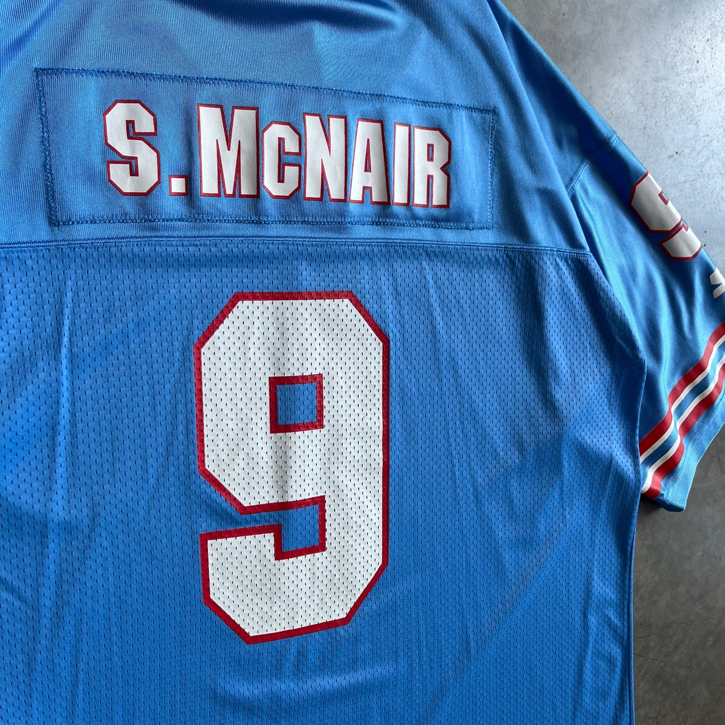 Vintage Starter Steve McNair Houston Oilers Starter Jersey #9