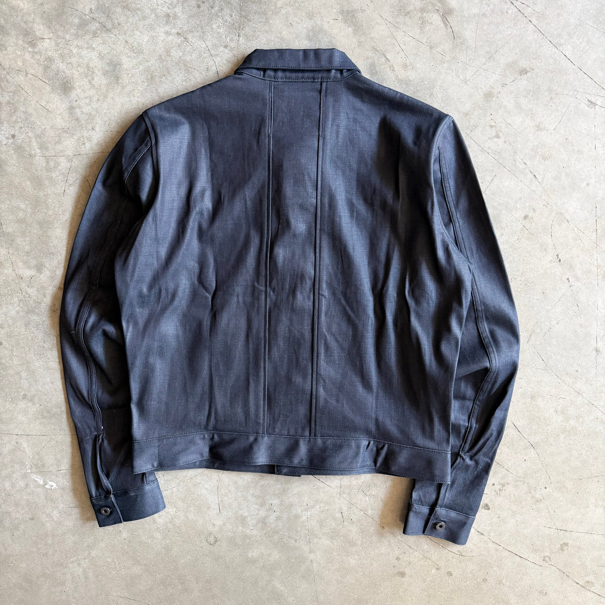 eforenything - Waxed Type E Denim Jacket (Black)