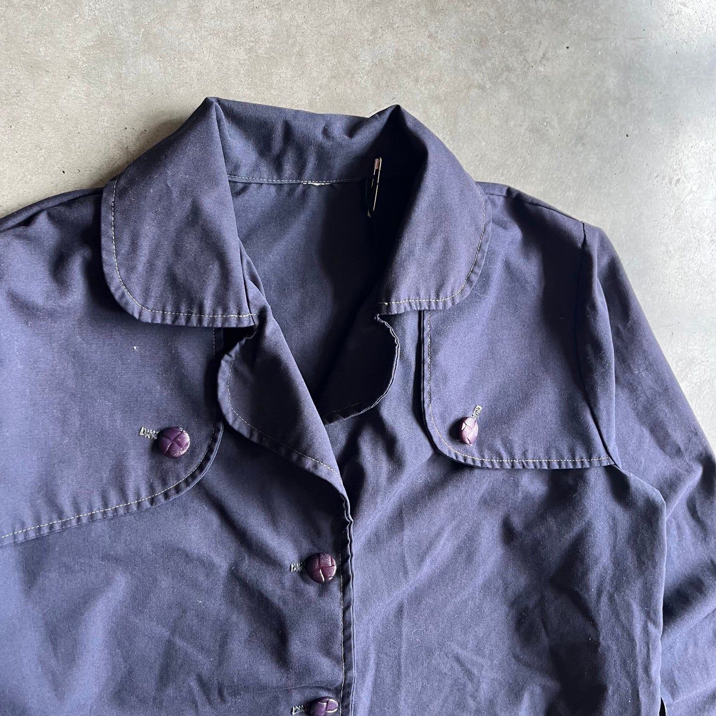 Vintage Lightweight Navy Jacket