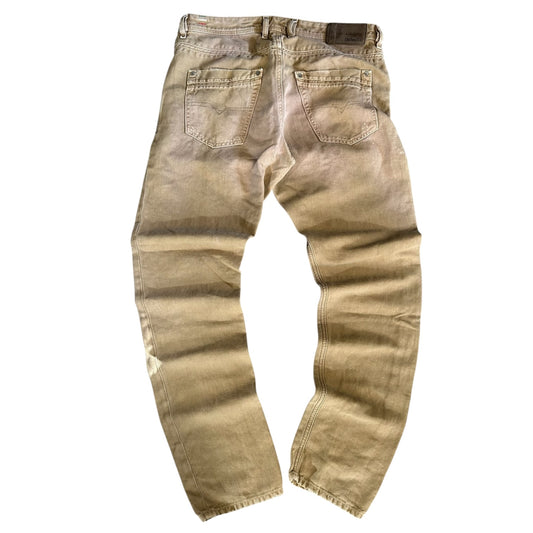 Y2K Diesel ‘Krayver’ Regular Slim Washed Khaki Pants