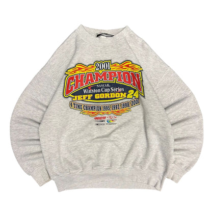 2001 Jeff Gordon Winston Cup Champion Grey Sweatshirt