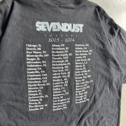 Y2K Sevendust ‘03 “Seasons” Tour Tee