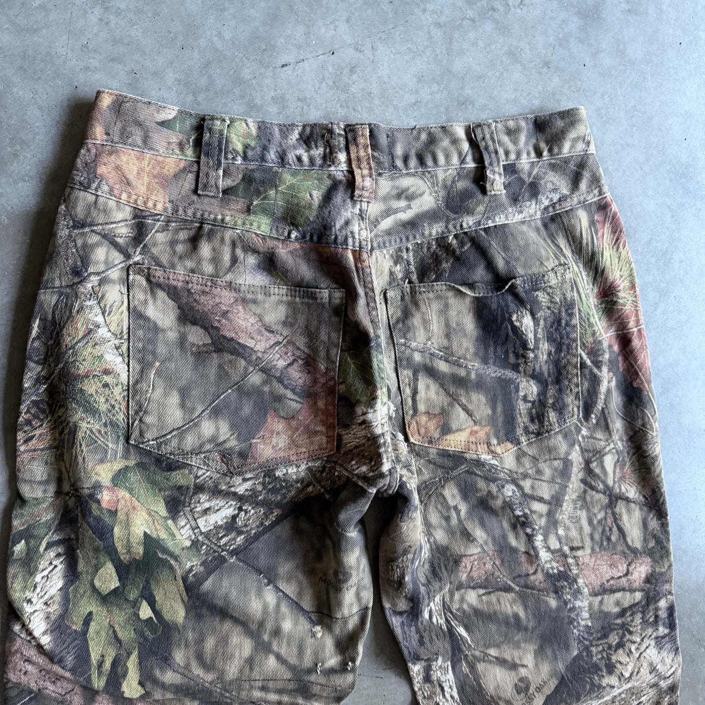 Y2K Straight Leg Mossy Oak Camo Pants