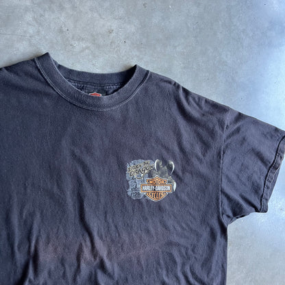 Y2K Harley Davidson Route 129 “I Rode The Dragon” Tee